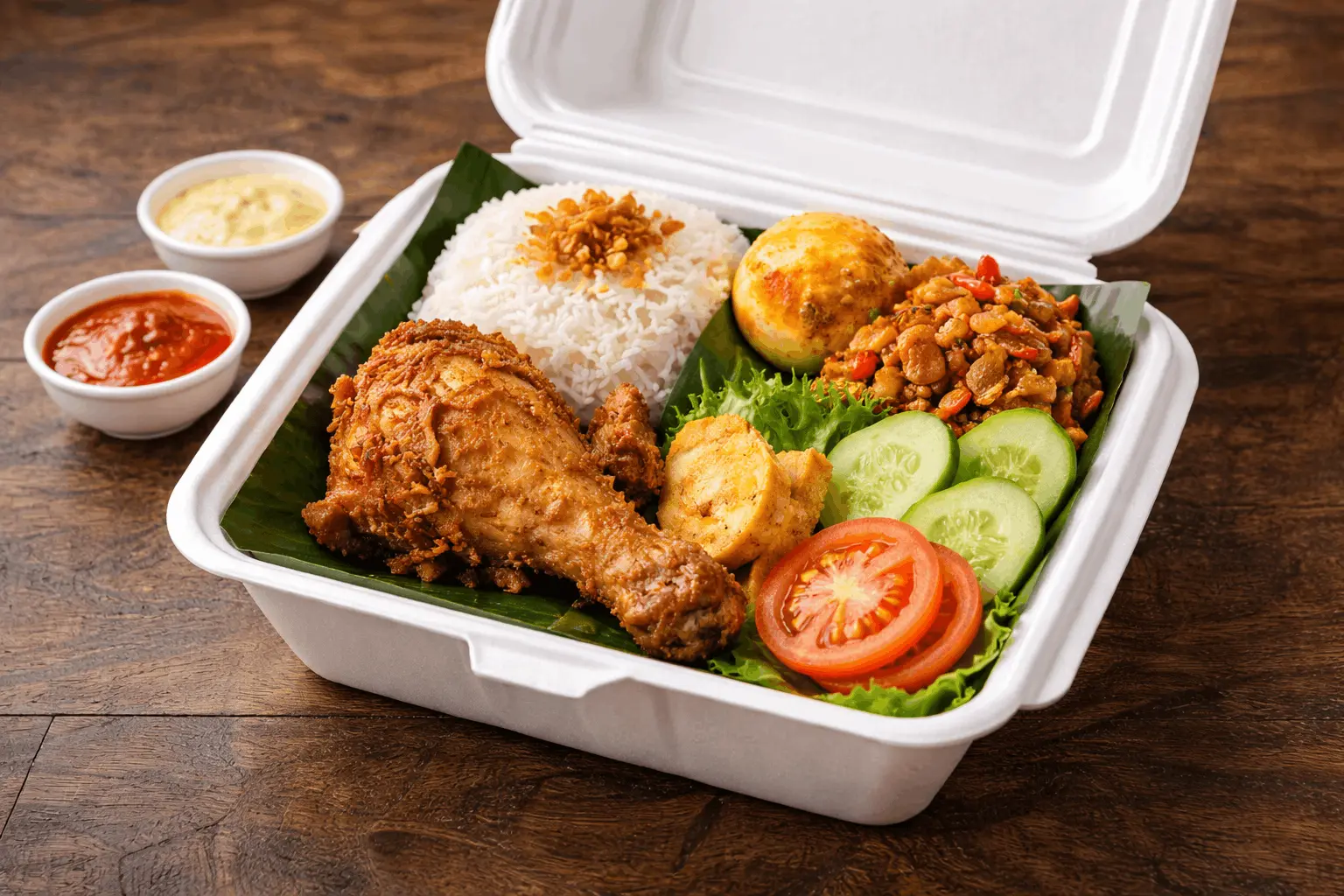 Nasi box DapurPizza untuk meeting dan acara
