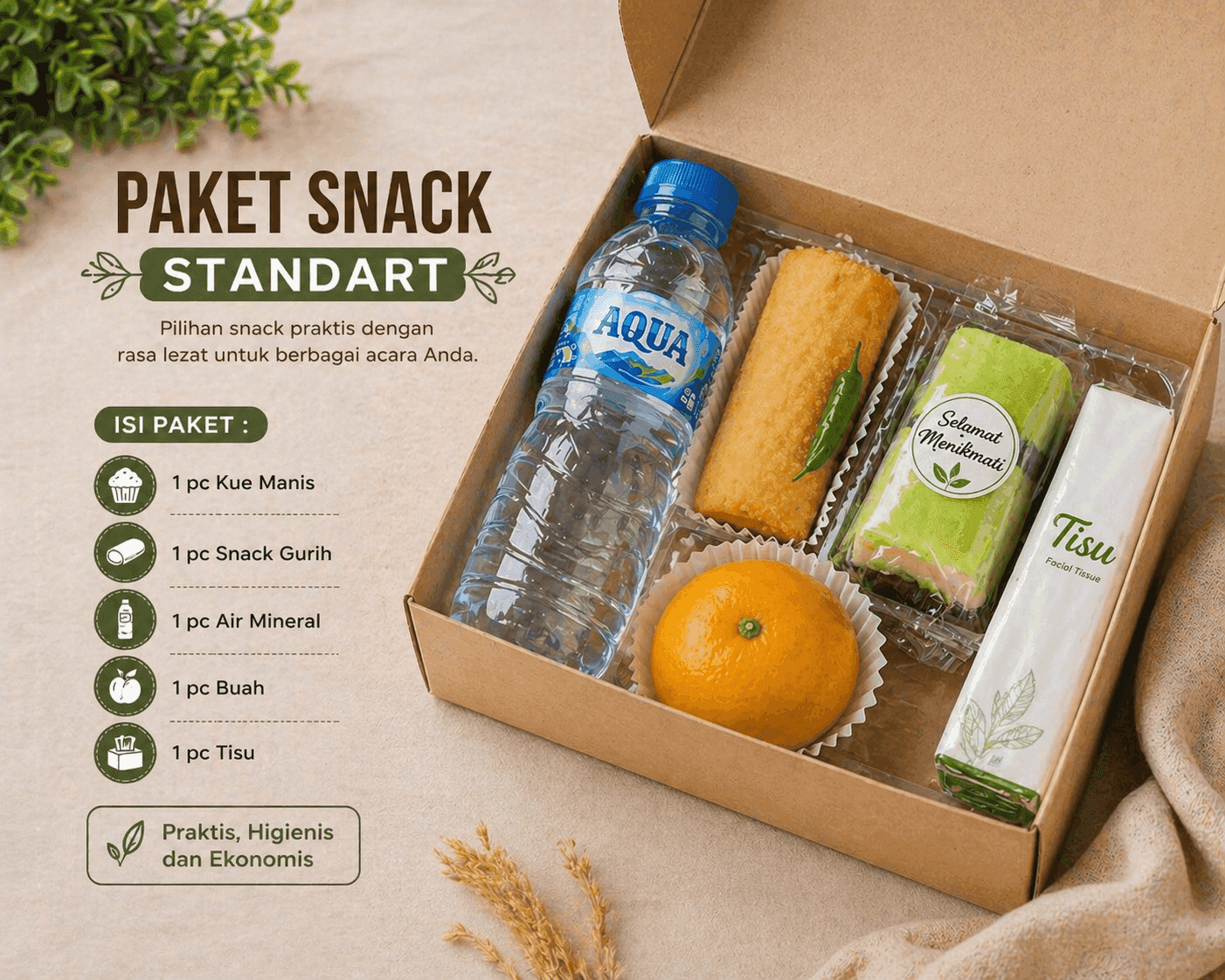 Paket Snack Standart