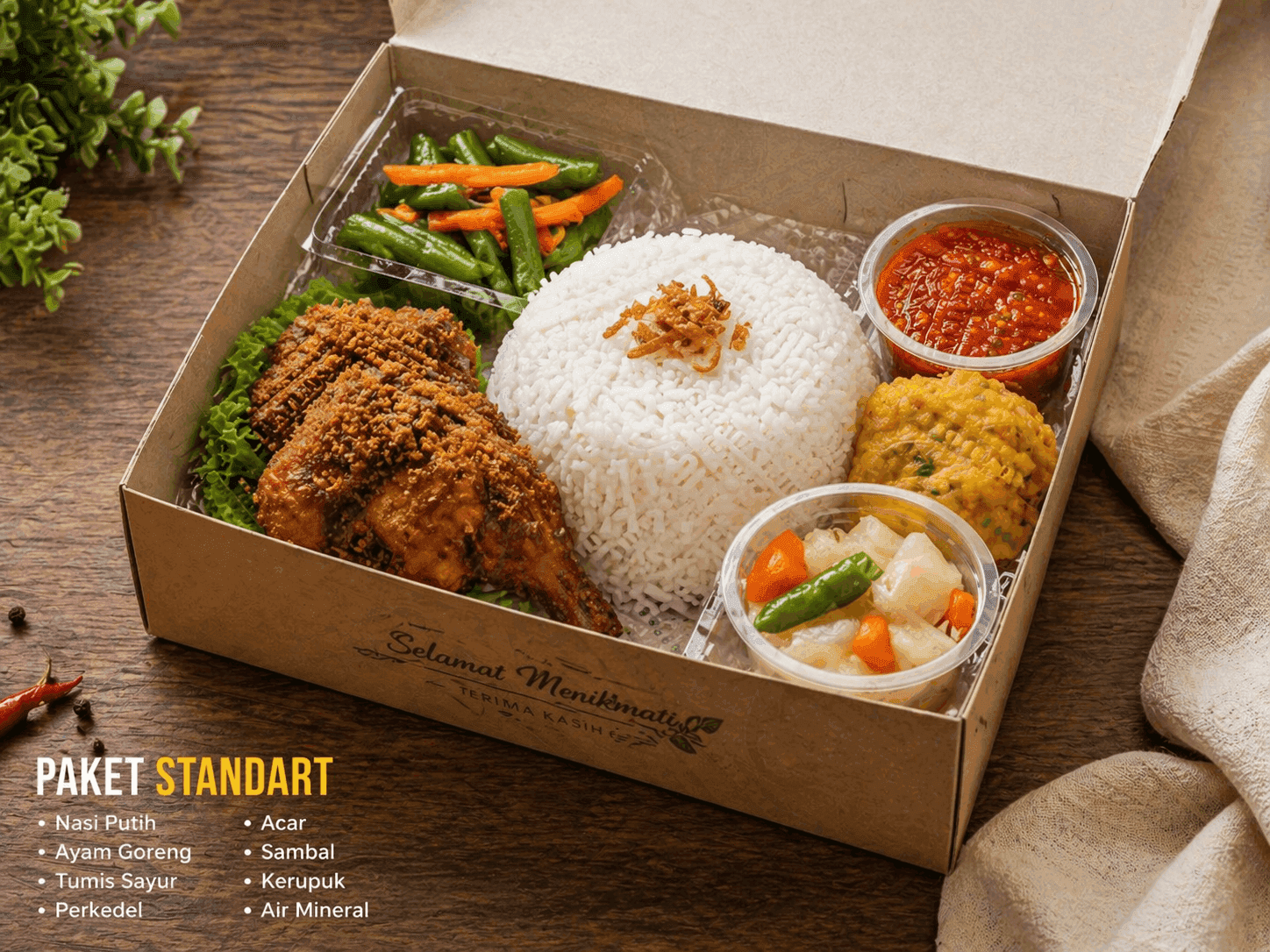Paket Nasi Box Standart